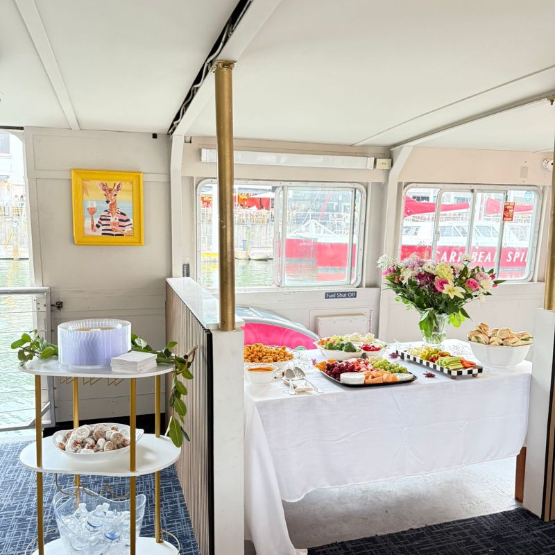 a person standing in a room