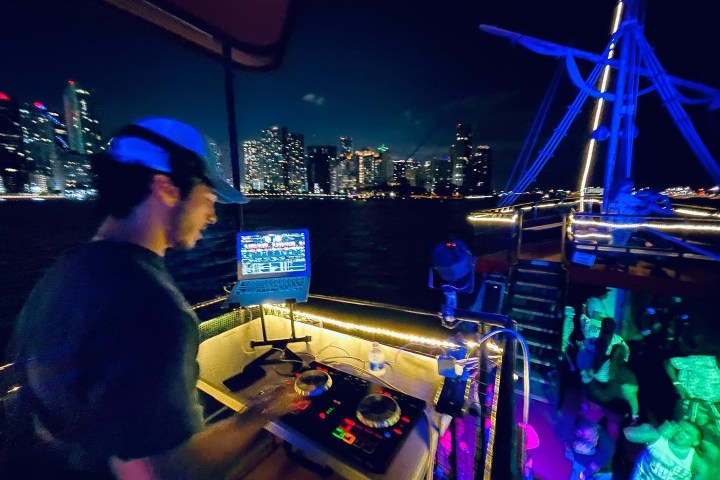 a group of people standing on a stage