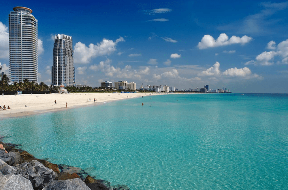 a large body of water
